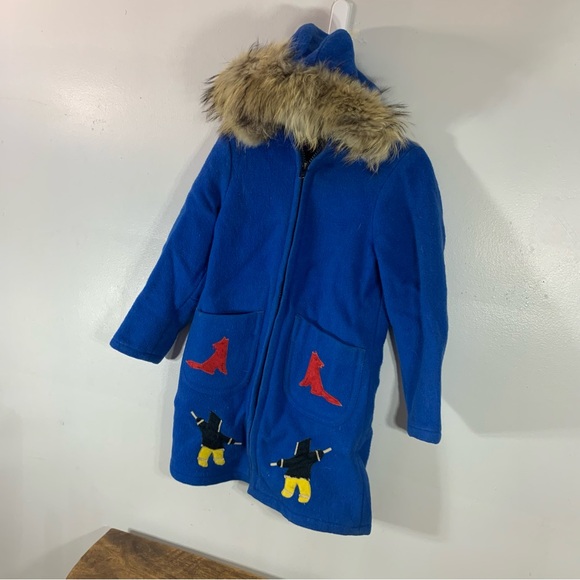 Vintage hand made pure wool inuit parka - Picture 3 of 10